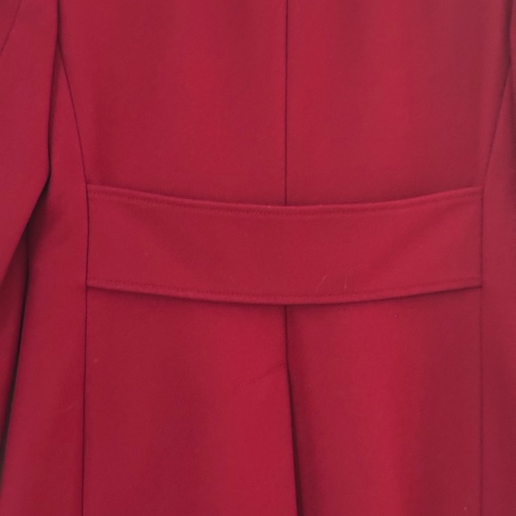Banana Republic Red Coat, S Petite - Picture 3 of 8